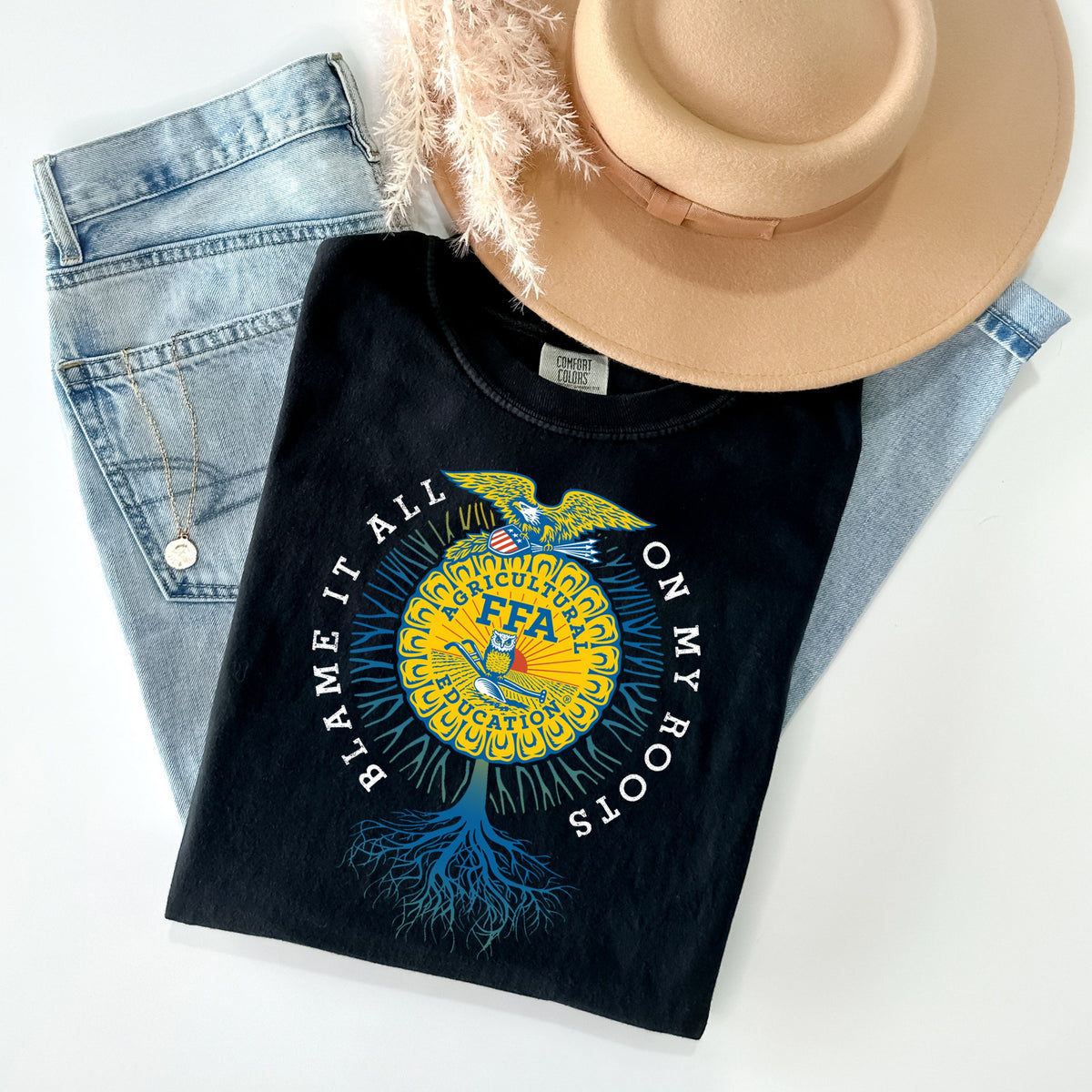 Blame it All on My Roots Graphic Tee