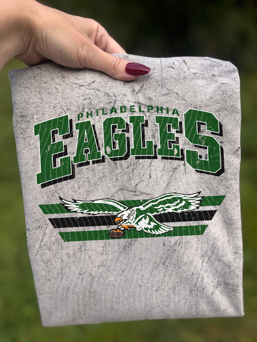 Vintage Team Eagles Graphic Tee