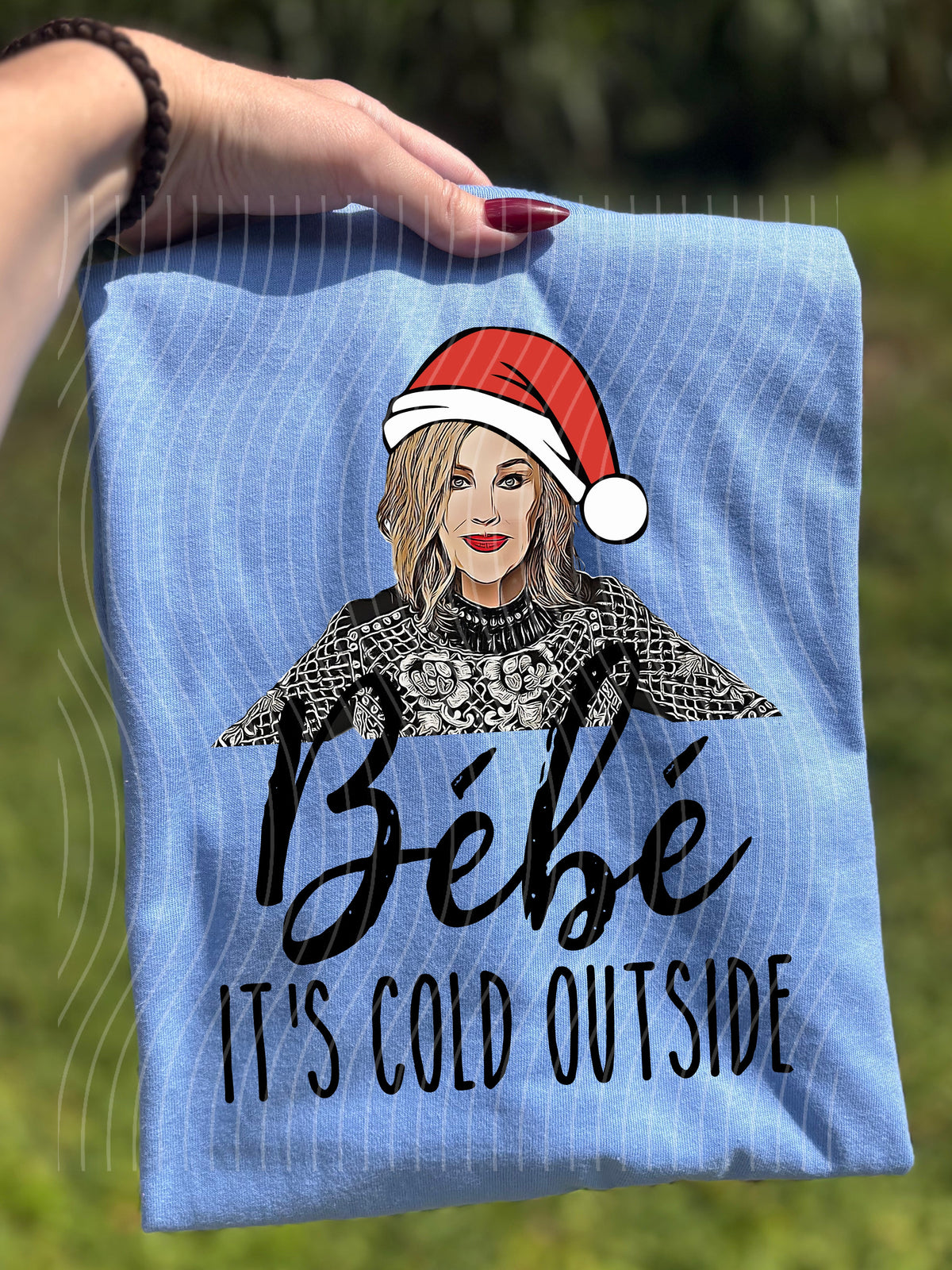 Bebe It's Cold Outside Graphic Tee