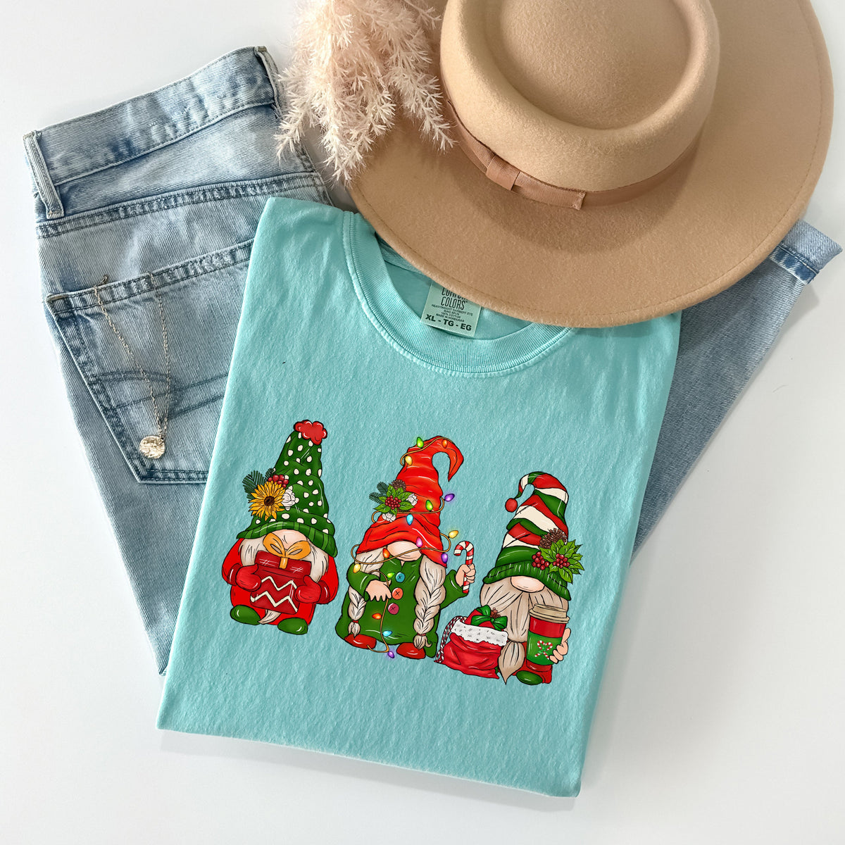 Christmas Gnomes Graphic Tee