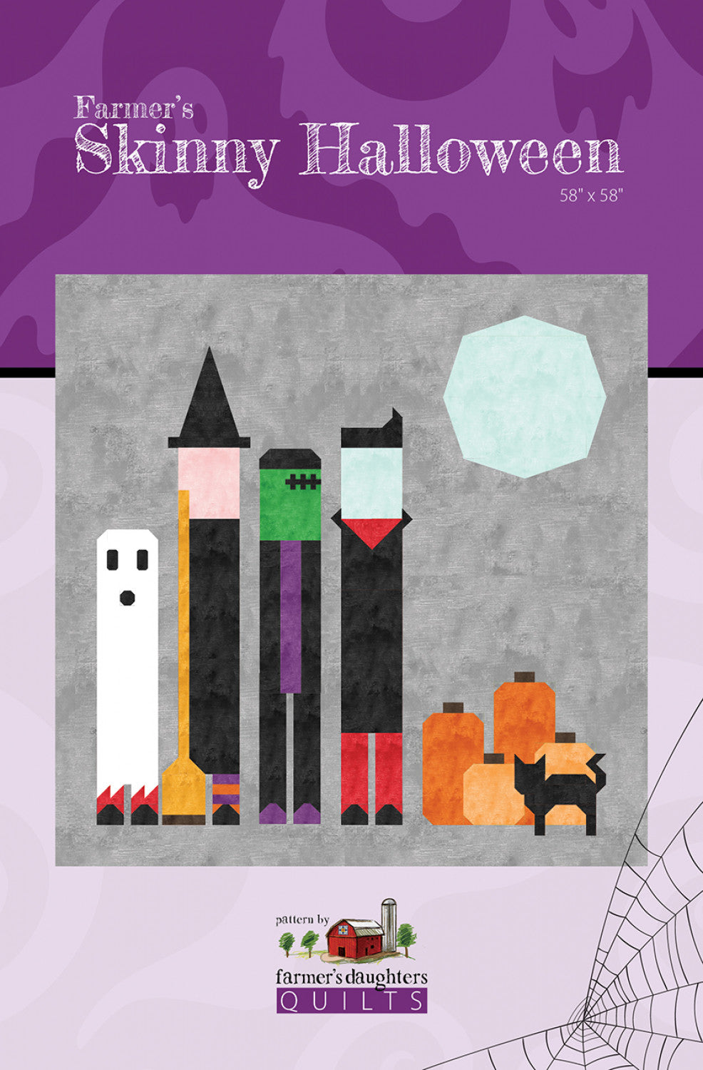 Farmer's Skinny Halloween Quilt Pattern