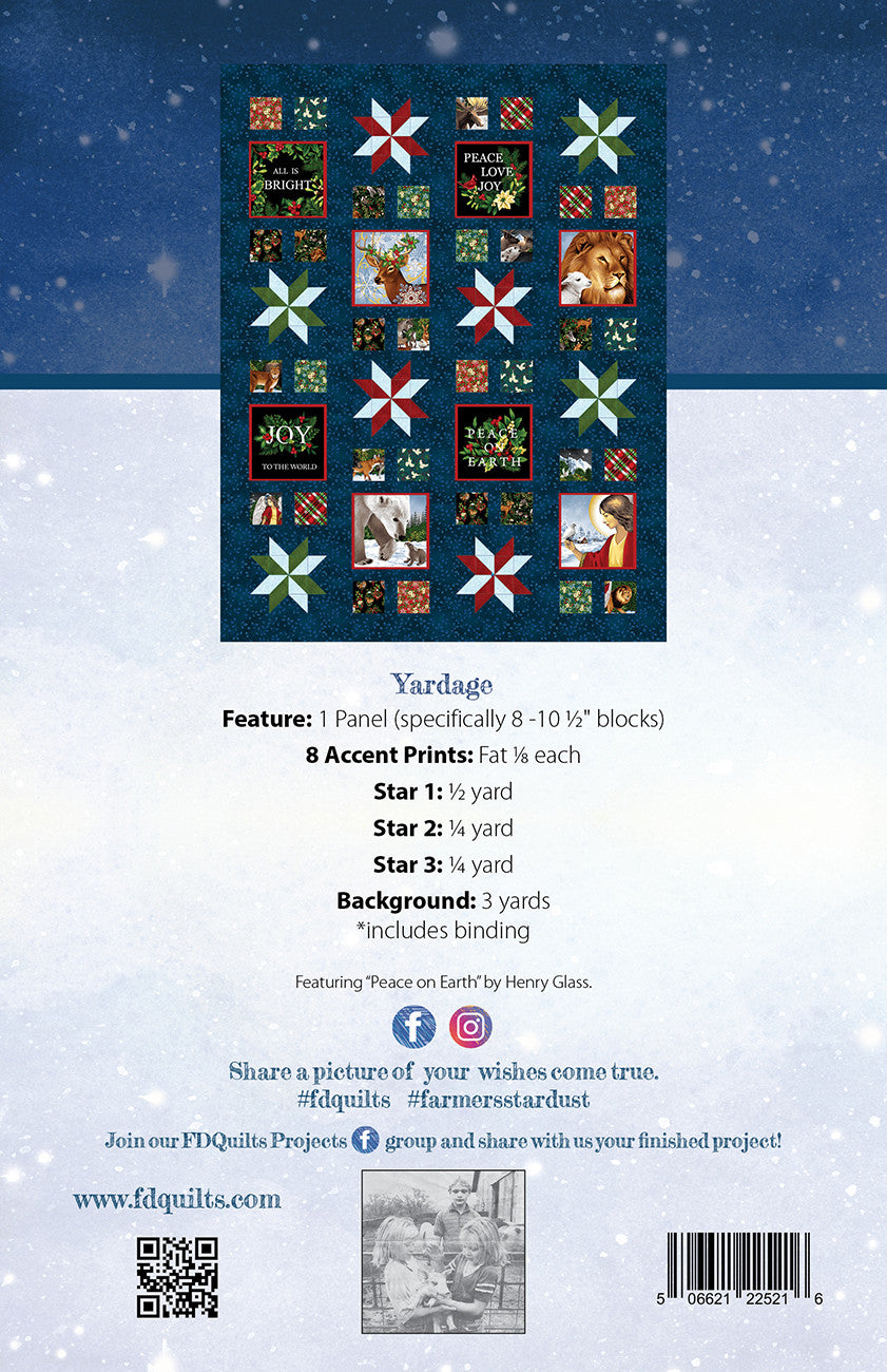 Farmer's Stardust Quilt Pattern