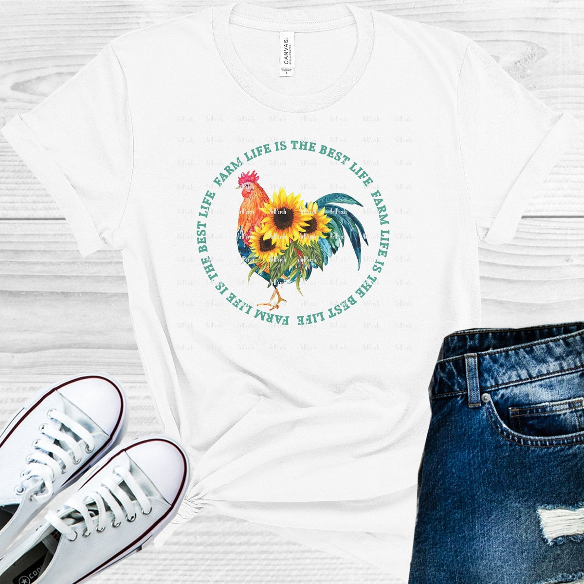 Farm Life is the Best Life Graphic Tee