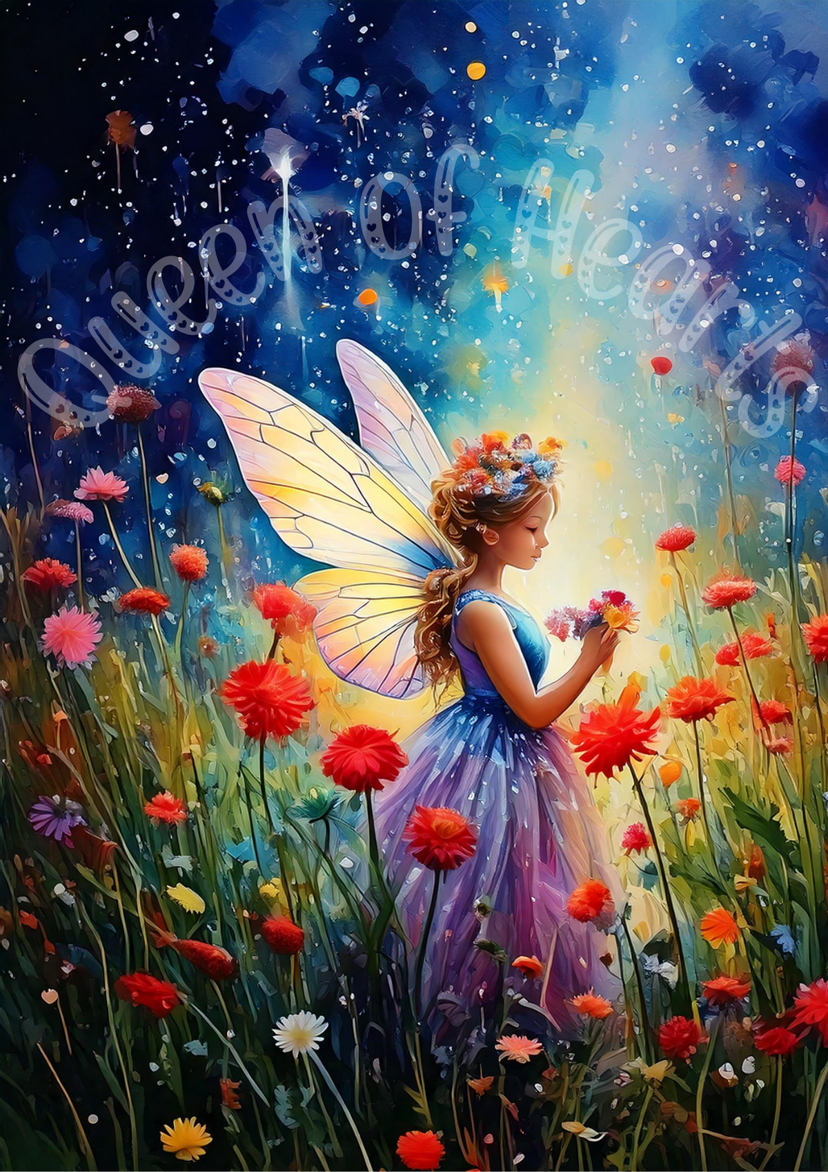 Queen of Hearts  - Flower Fairy