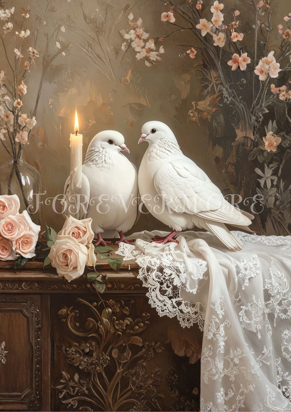 Forevermore  - Doves and Lace
