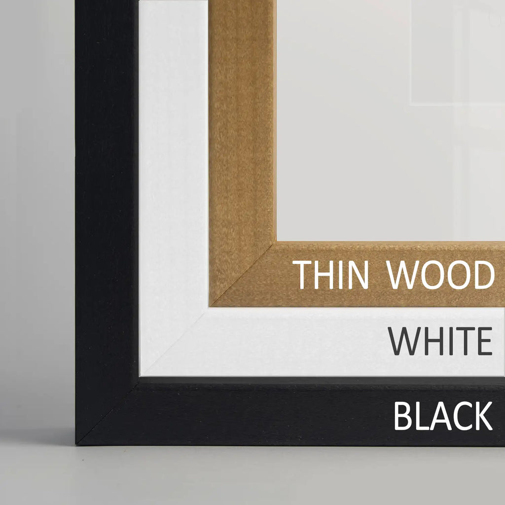 3 Piece Modern Abstract Marble Wall Art: Navy Blue and Gold