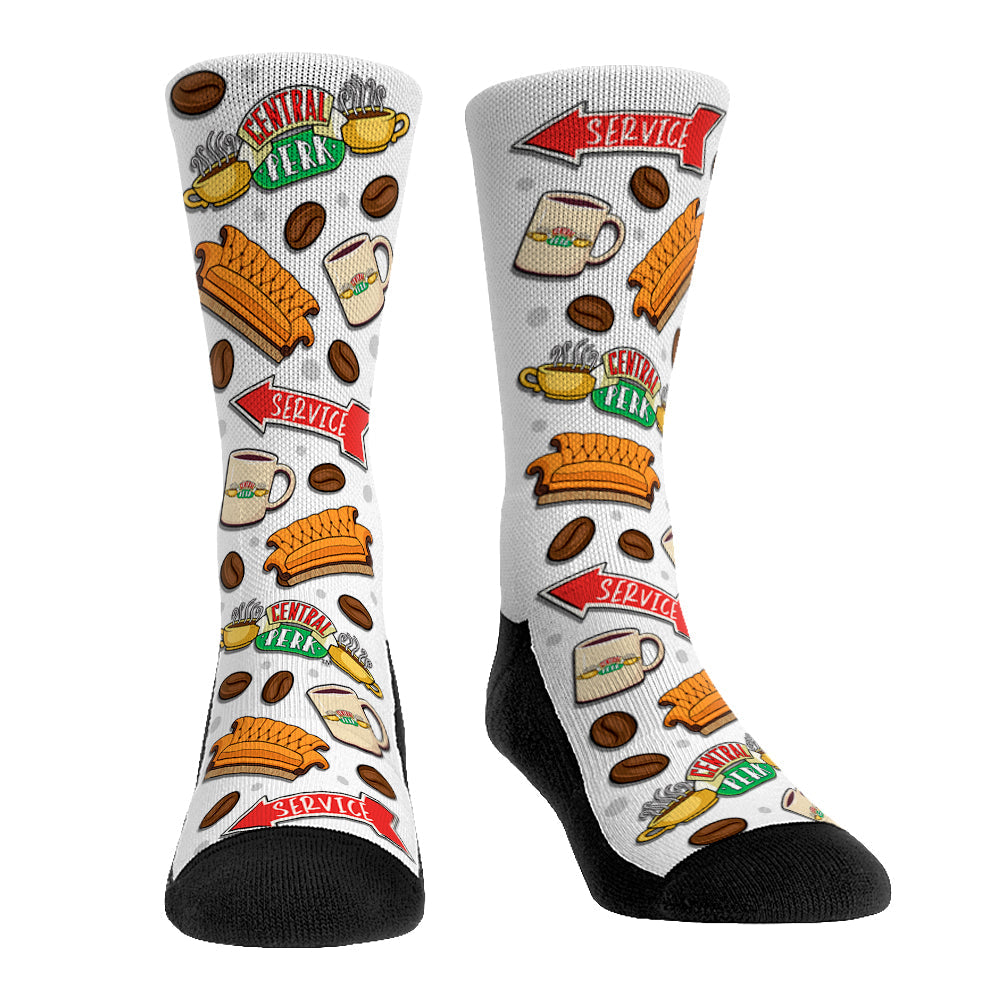 Friends - Central Perk All-Over (White)