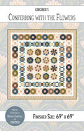 Conferring with the Flowers Quilt Pattern