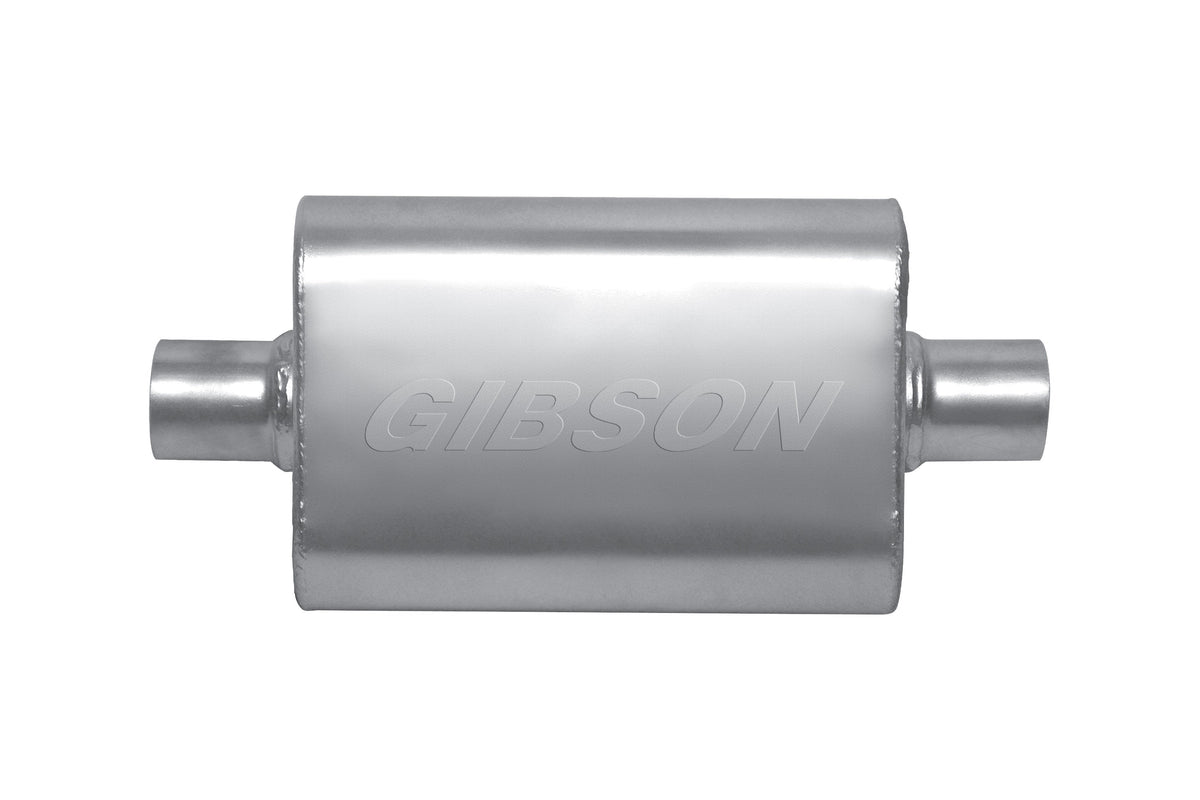 Muffler Oval Stainless 3IN Offset - BM0102