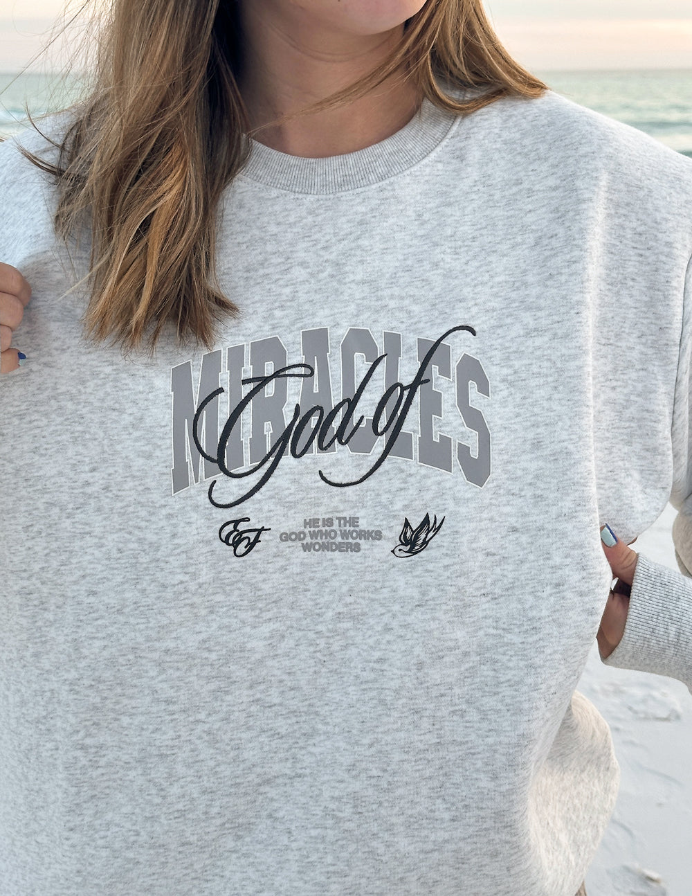 God of Miracles Unisex Crewneck