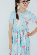 SALE Grand Slam Glam S/S Pocket Twirl Dress