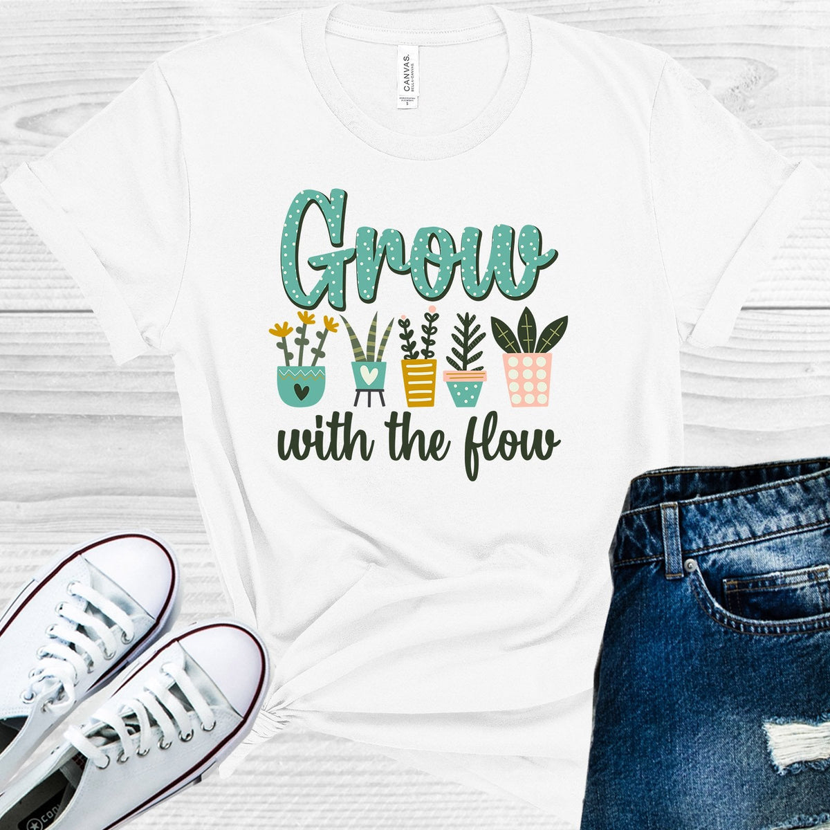 Grow with the Flow Graphic Tee