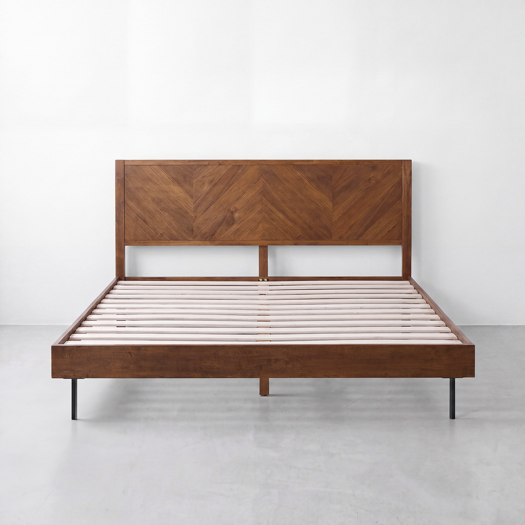 Alander Solid Wood Bed Frame