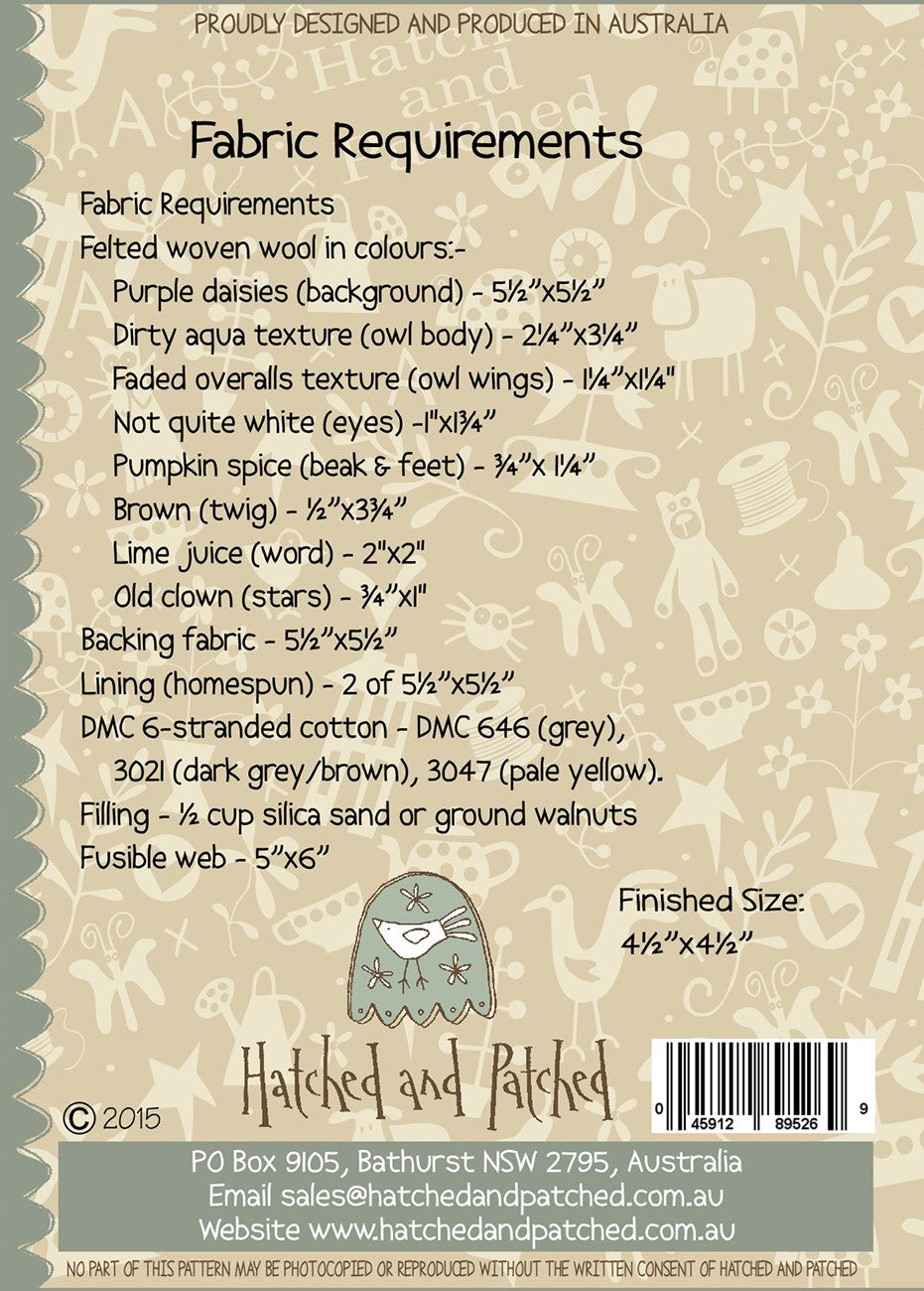 Hilda The Hoot