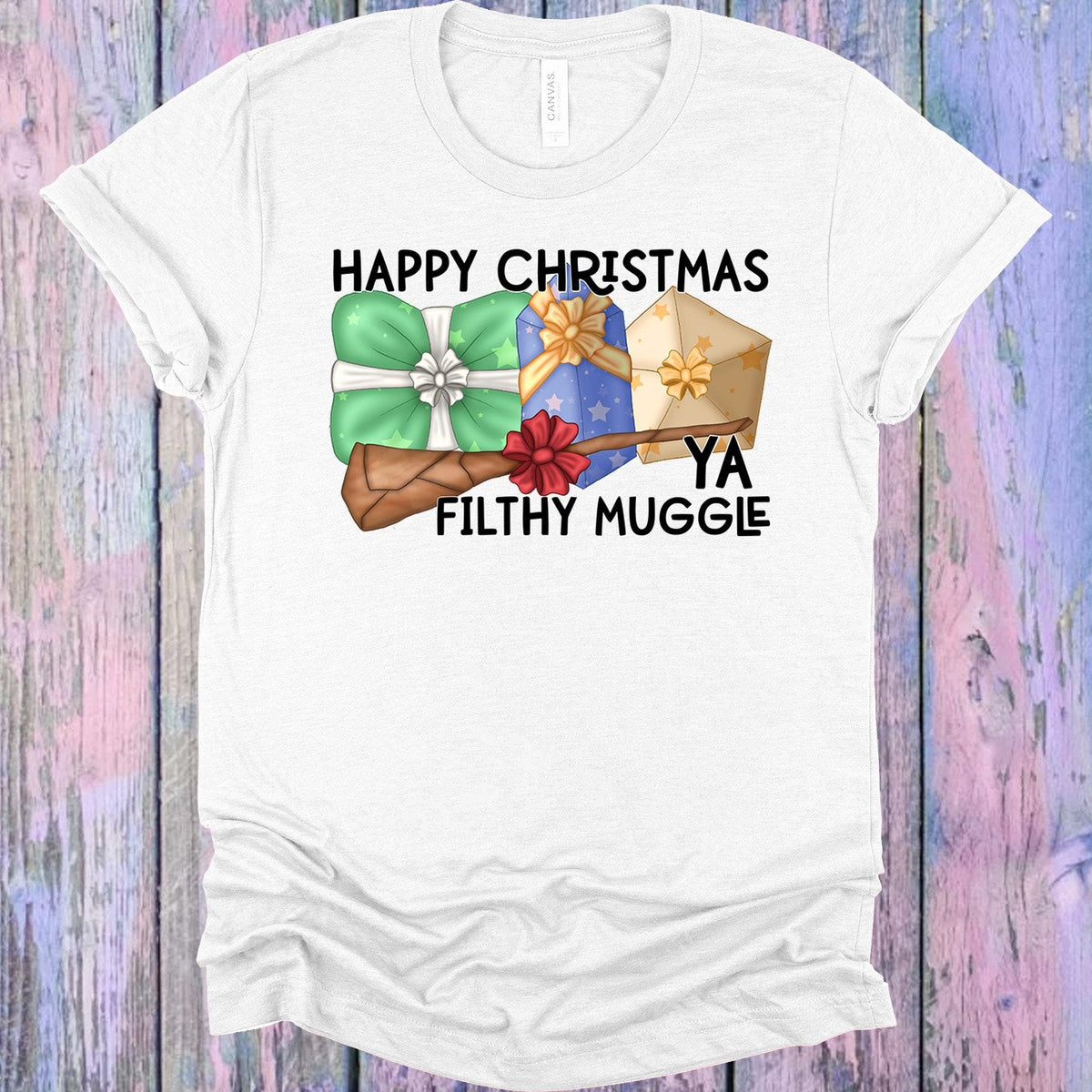 Happy Christmas Ya Filthy Muggle Graphic Tee