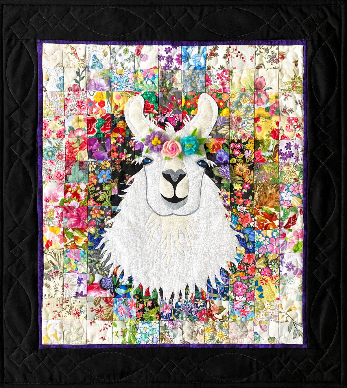 “Llama Mia” Watercolor Quilt Kit
