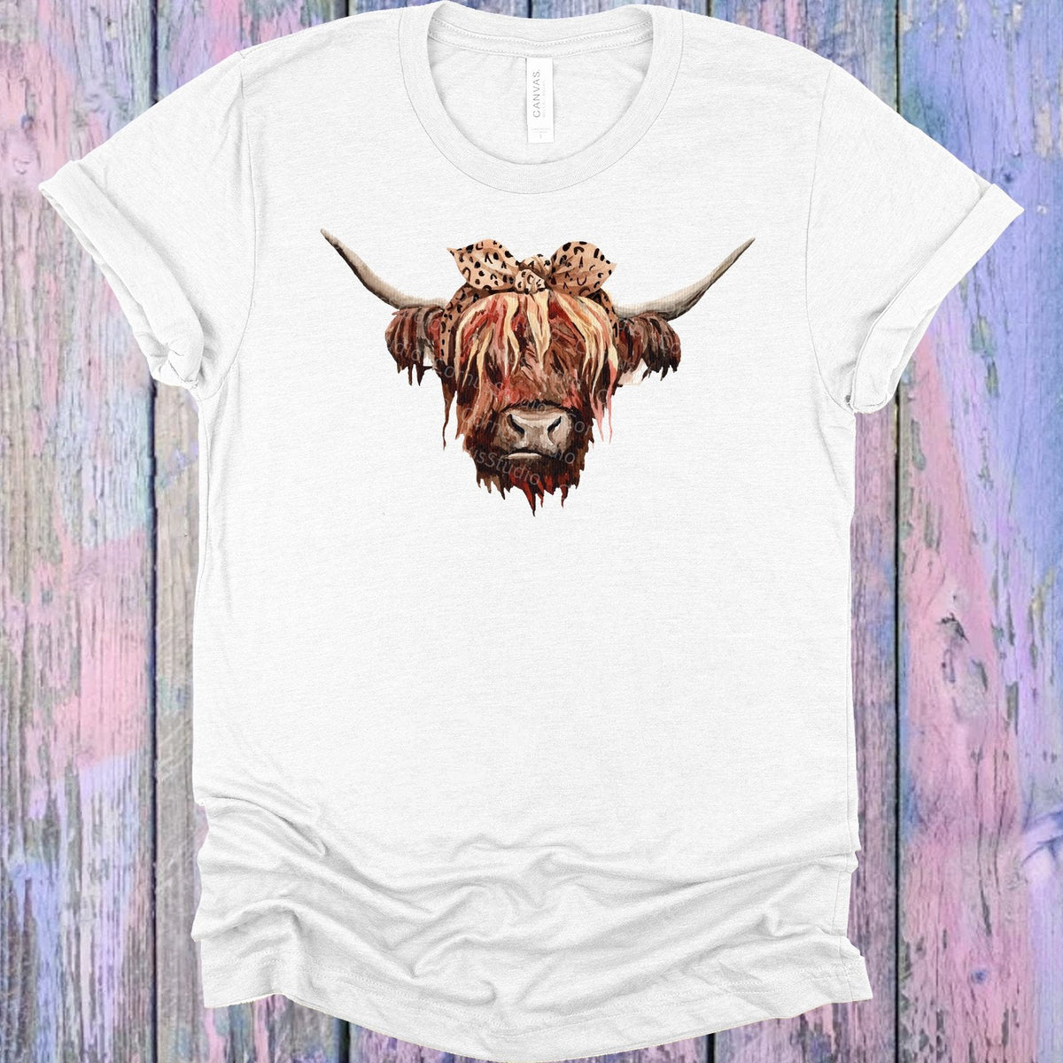 Highland Cow Graphic Tee