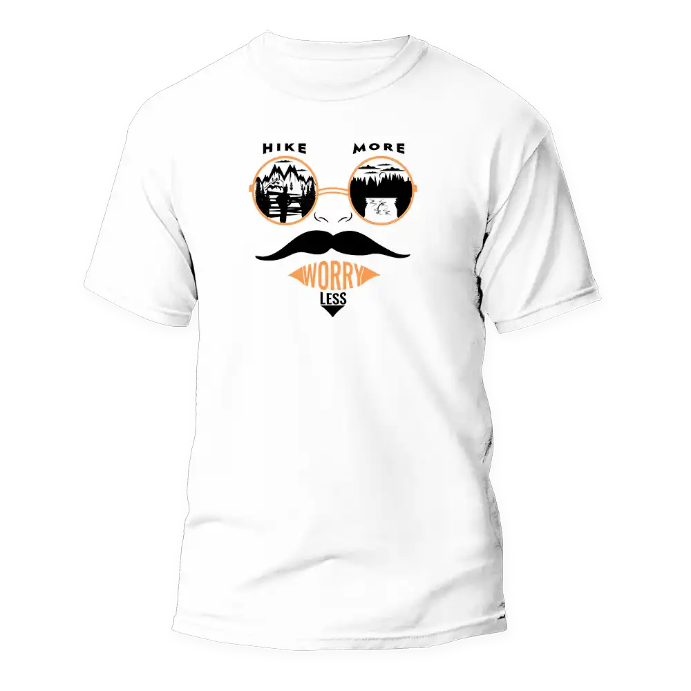 Hike More Worry Less Man T-Shirt