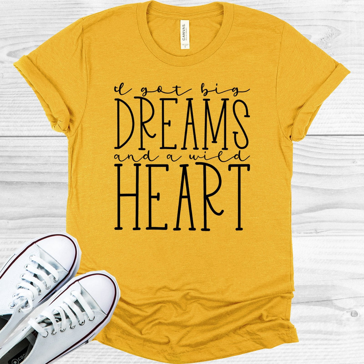 I Got Big Dreams and a Wild Heart Graphic Tee