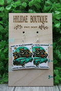 Get in Scavenger, We're Going Thrifting • Dangle Earrings