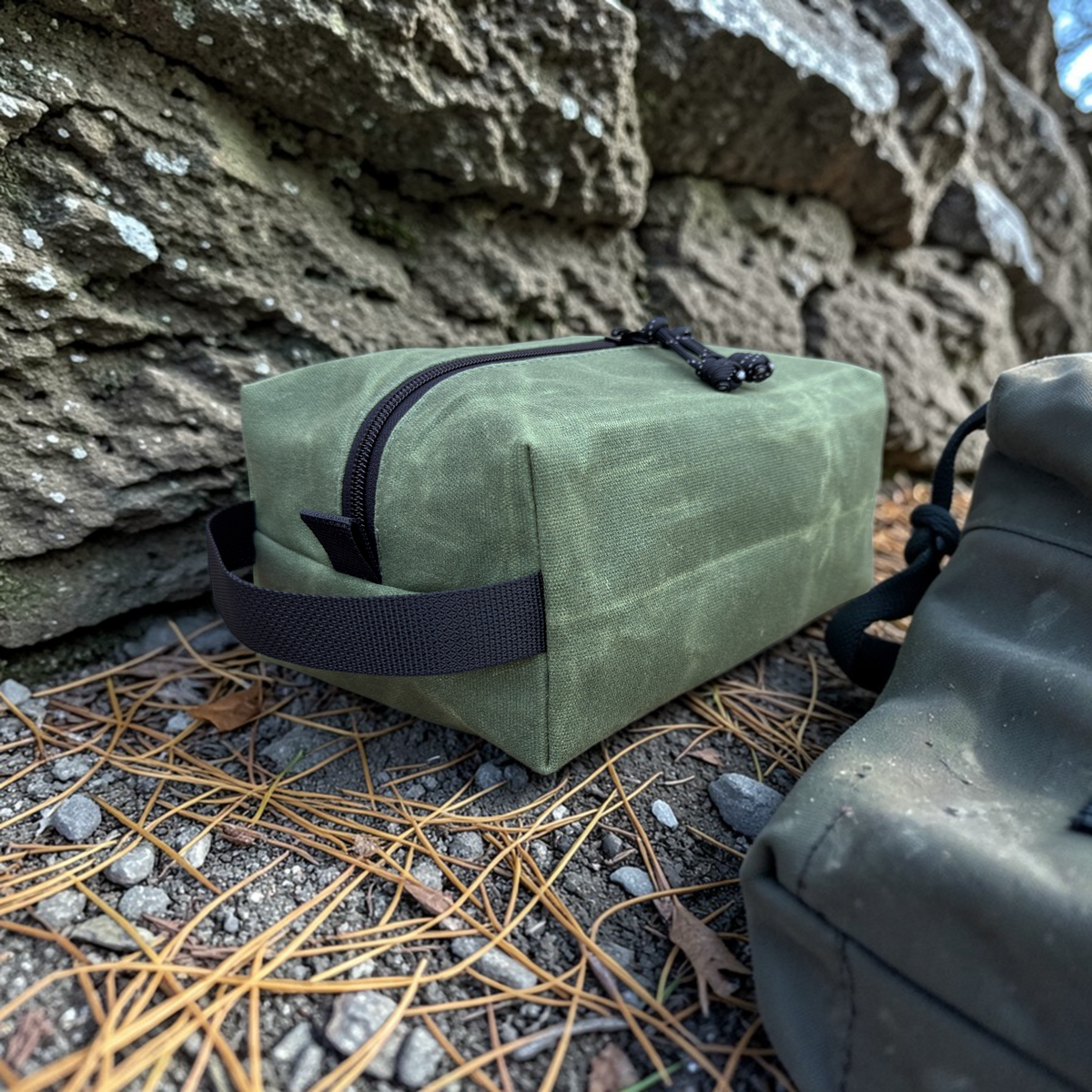 Waxed Canvas Box Pouches – Heritage Series EDC Organizers for Travel, Tools, Camping & Survival