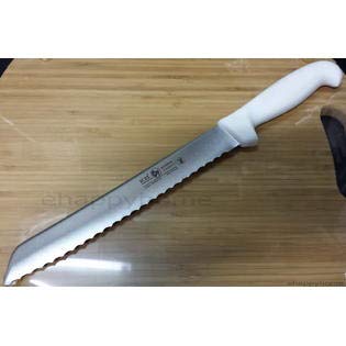 Icel Bread Knife (White, Serrated)
