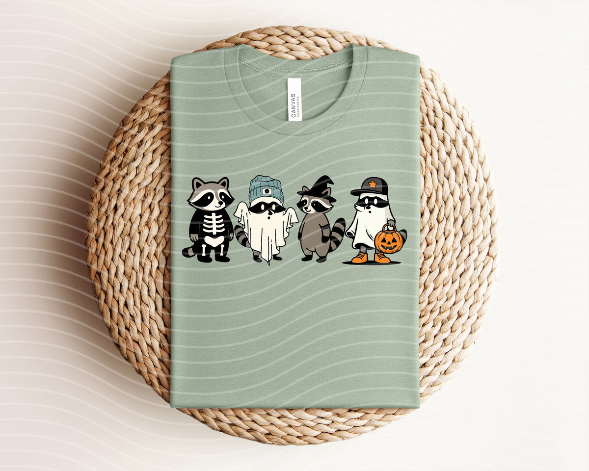 Spooky Raccoons Graphic Tee