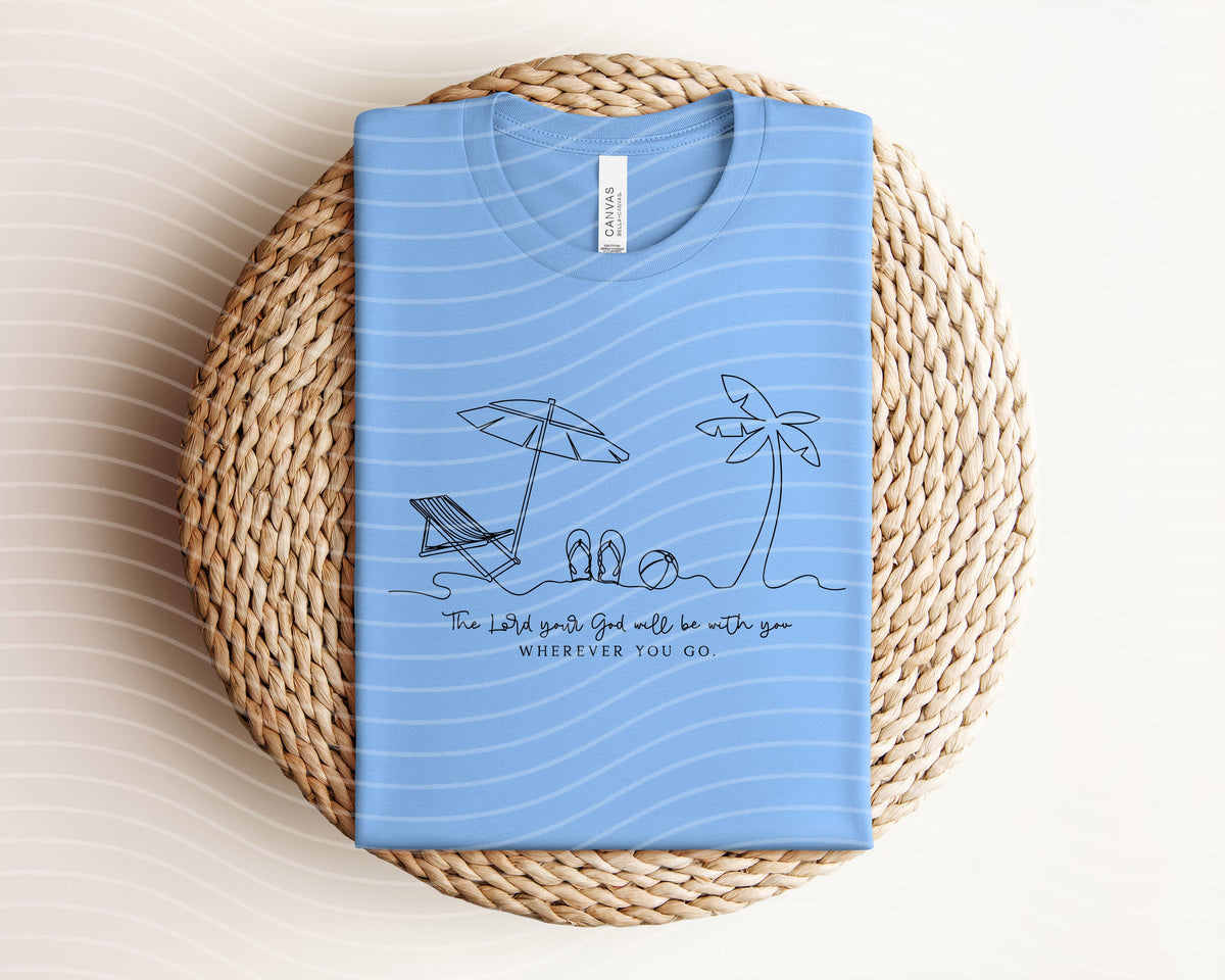 The Lord Your God Will Be with You Graphic Tee