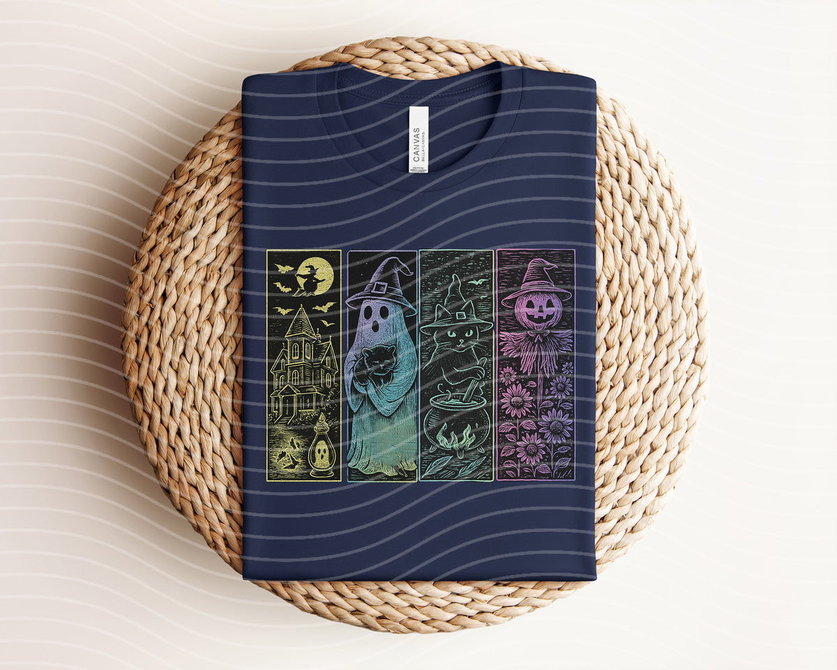 Spooky Panels Graphic Tee