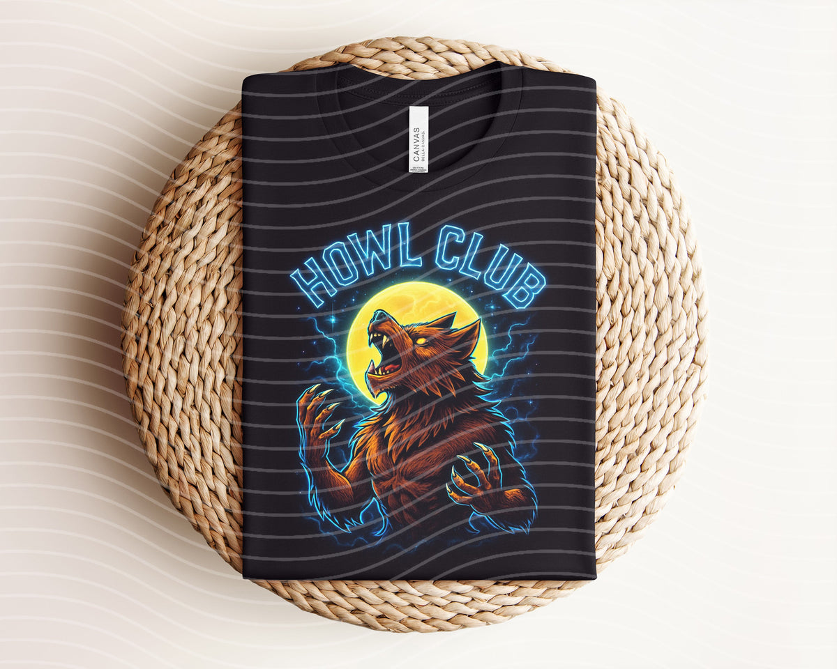 Howl Club Neon Graphic Tee