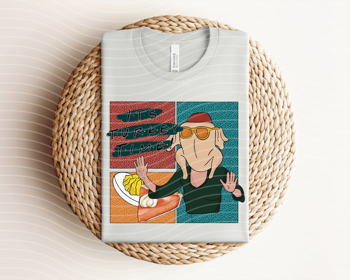 It's Turkey Time Graphic Tee