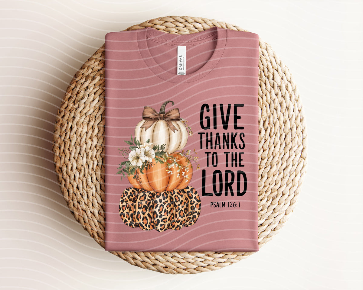 Give Thanks to the Lord Graphic Tee