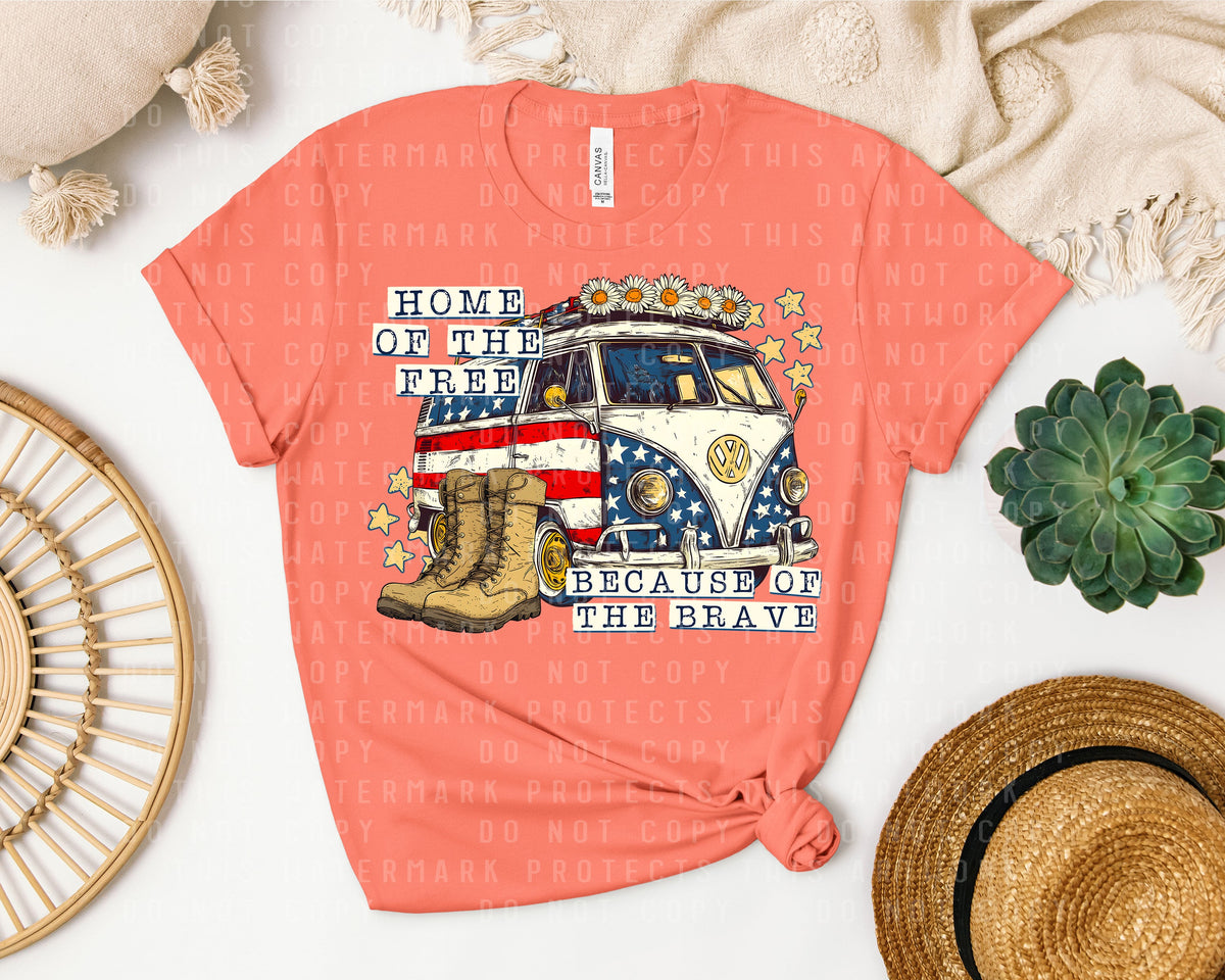 Home of the Free Graphic Tee