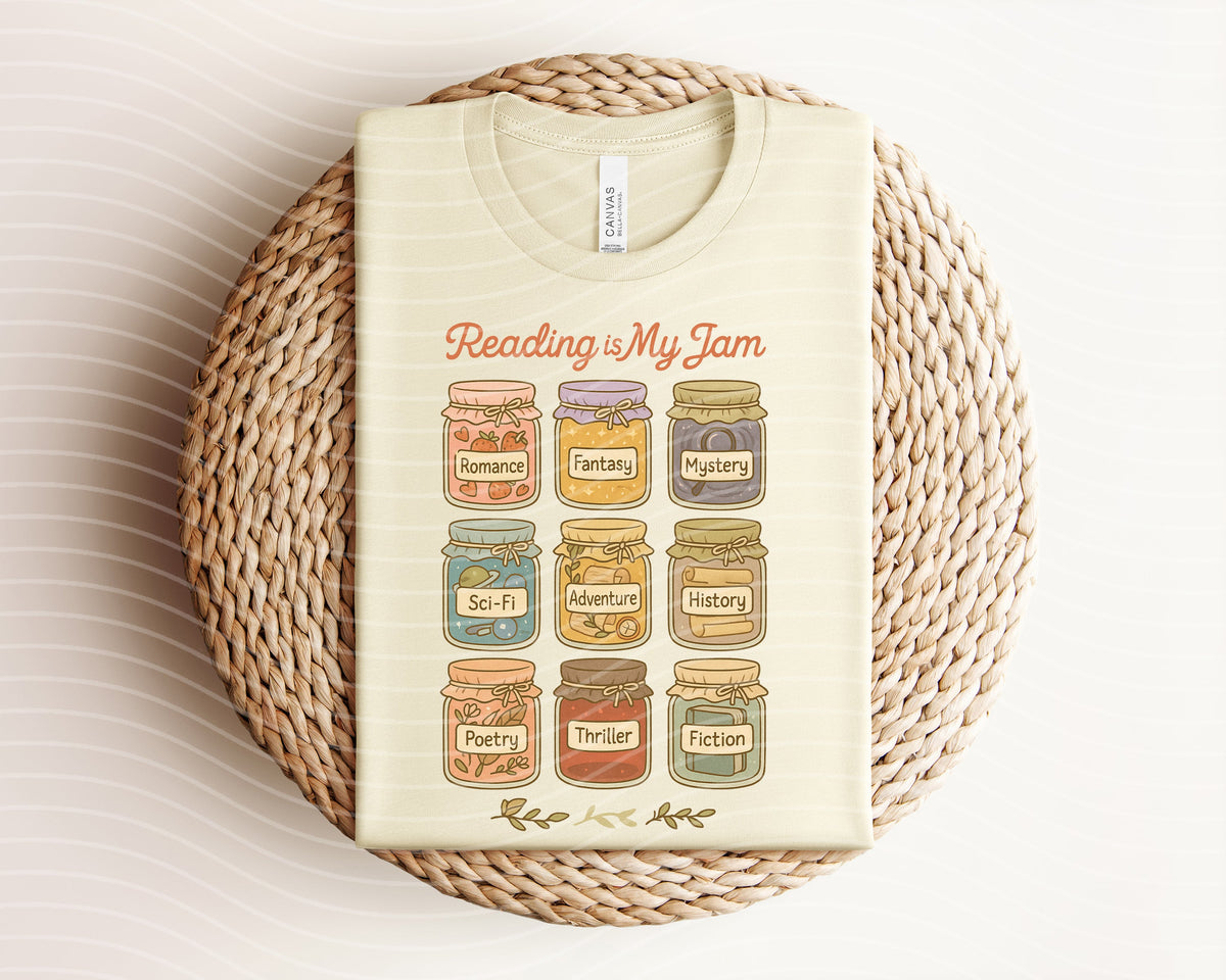 Reading is My Jam Graphic Tee