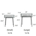 Black Metal Plant Stand Modern Plant Stand