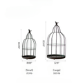 Vintage Garden Birdcage Display