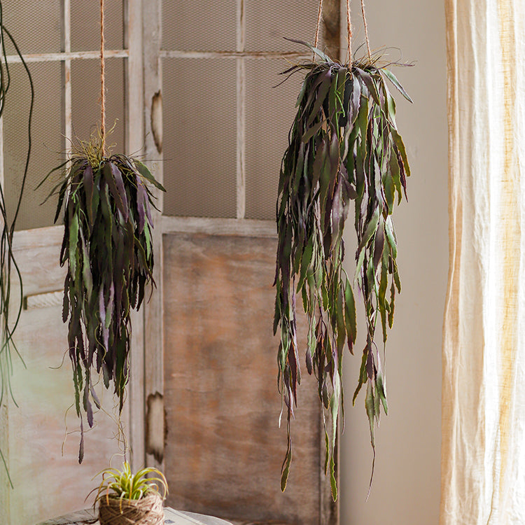 Artificial Faux Hanging Aloe Vera Plant