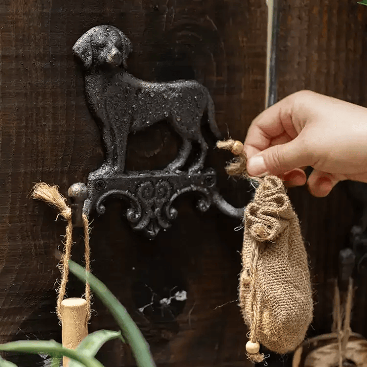 Farmhouse Cast Iron Labrador Hook