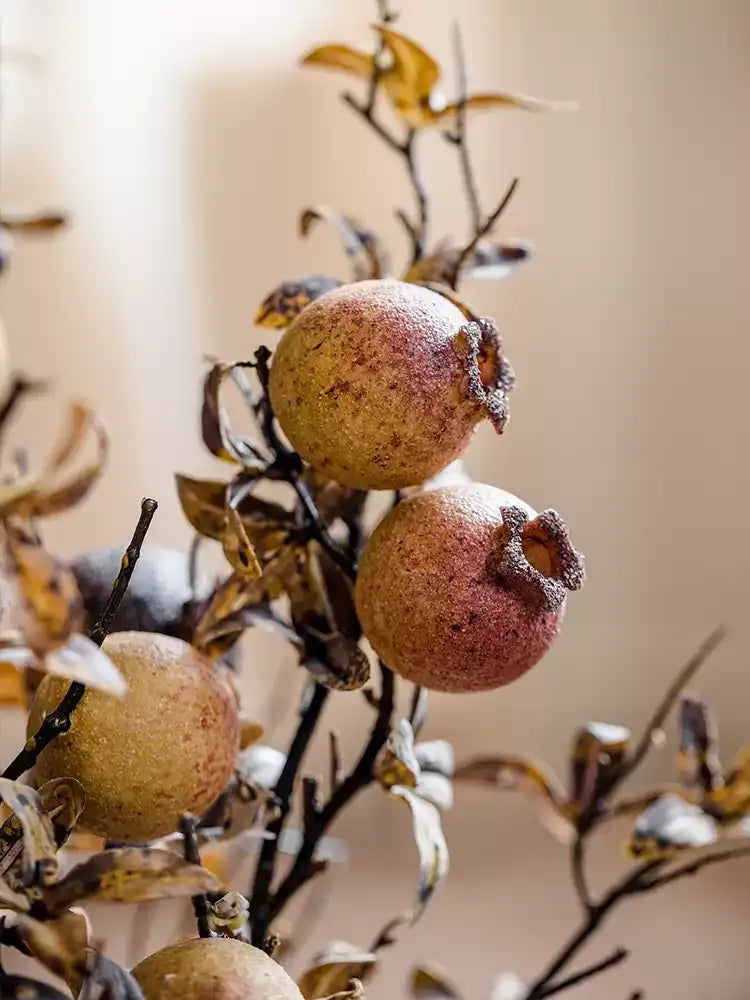 Rustic Pomegranate Stem – 35"