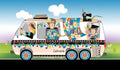 Quiltmobile Gift Magnet