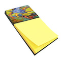 Koi Watercolor Sticky Note Holder Refillable Dispenser Desk Accessory 3x3 Pad Gift