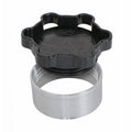 Filler Cap with Weld-In Bung Alum 2in ID Black - 37402