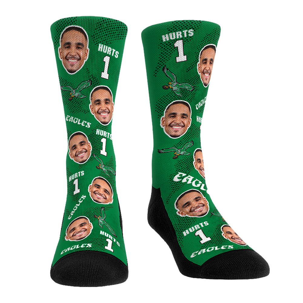 Jalen Hurts - Philadelphia Eagles - Throwback Football Guy