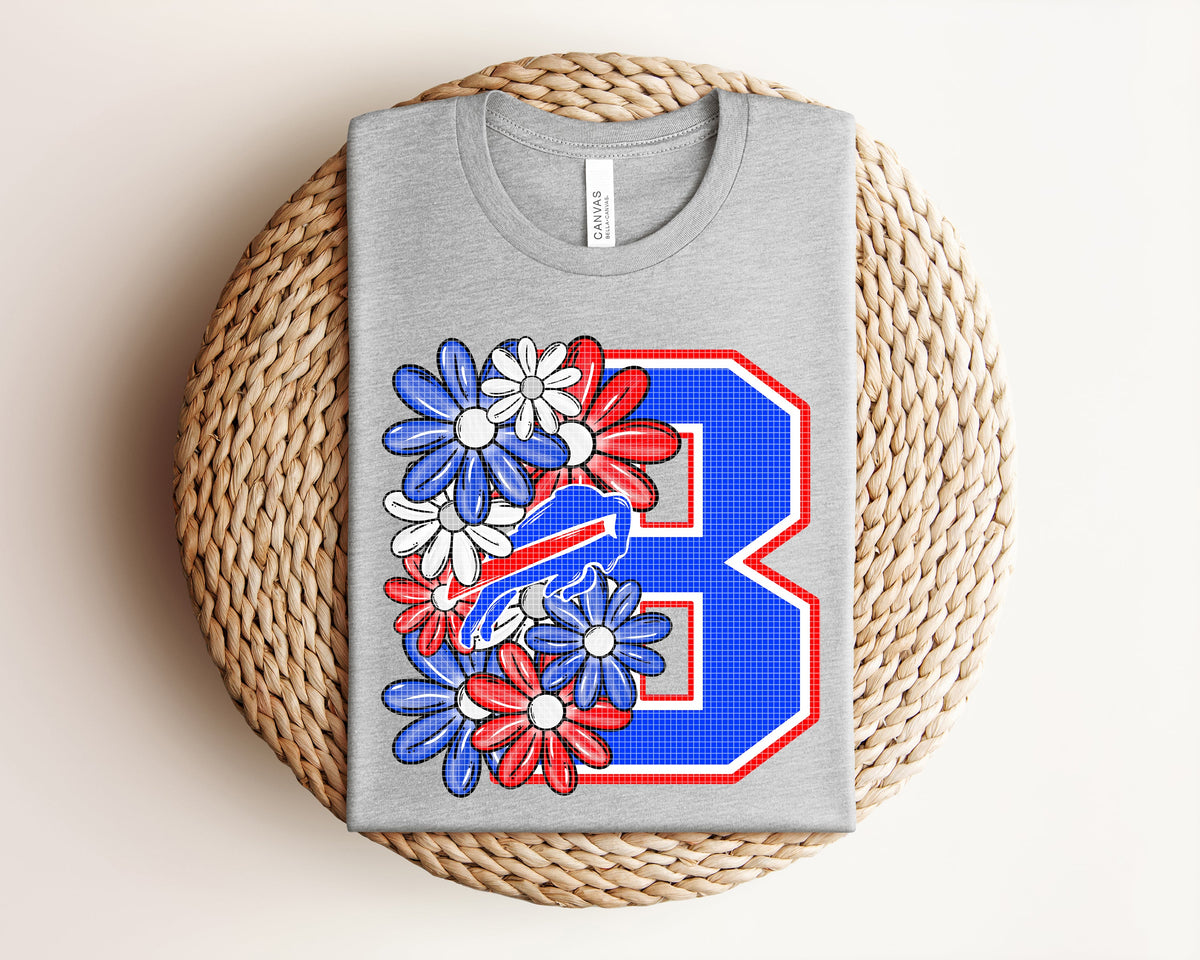 Floral B Graphic Tee
