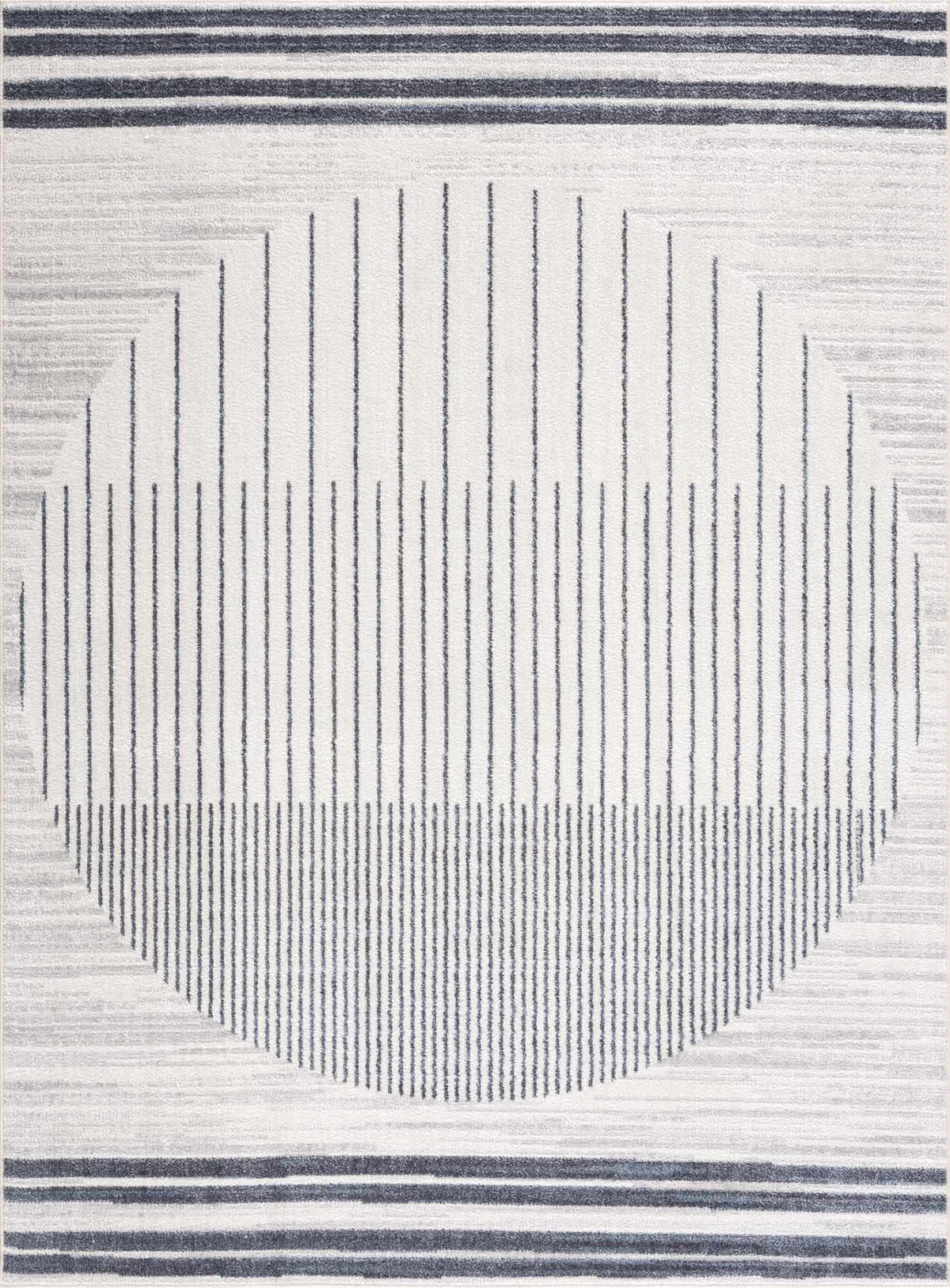 Thad Medium Gray Washable Area Rug