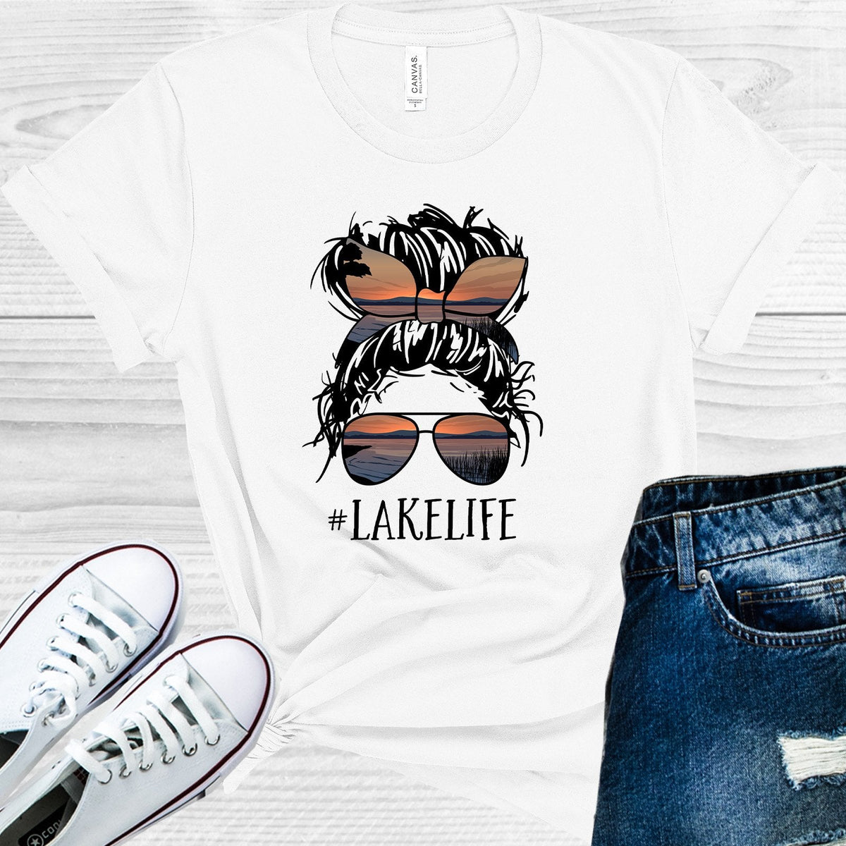 Lake Life #lakelife Graphic Tee