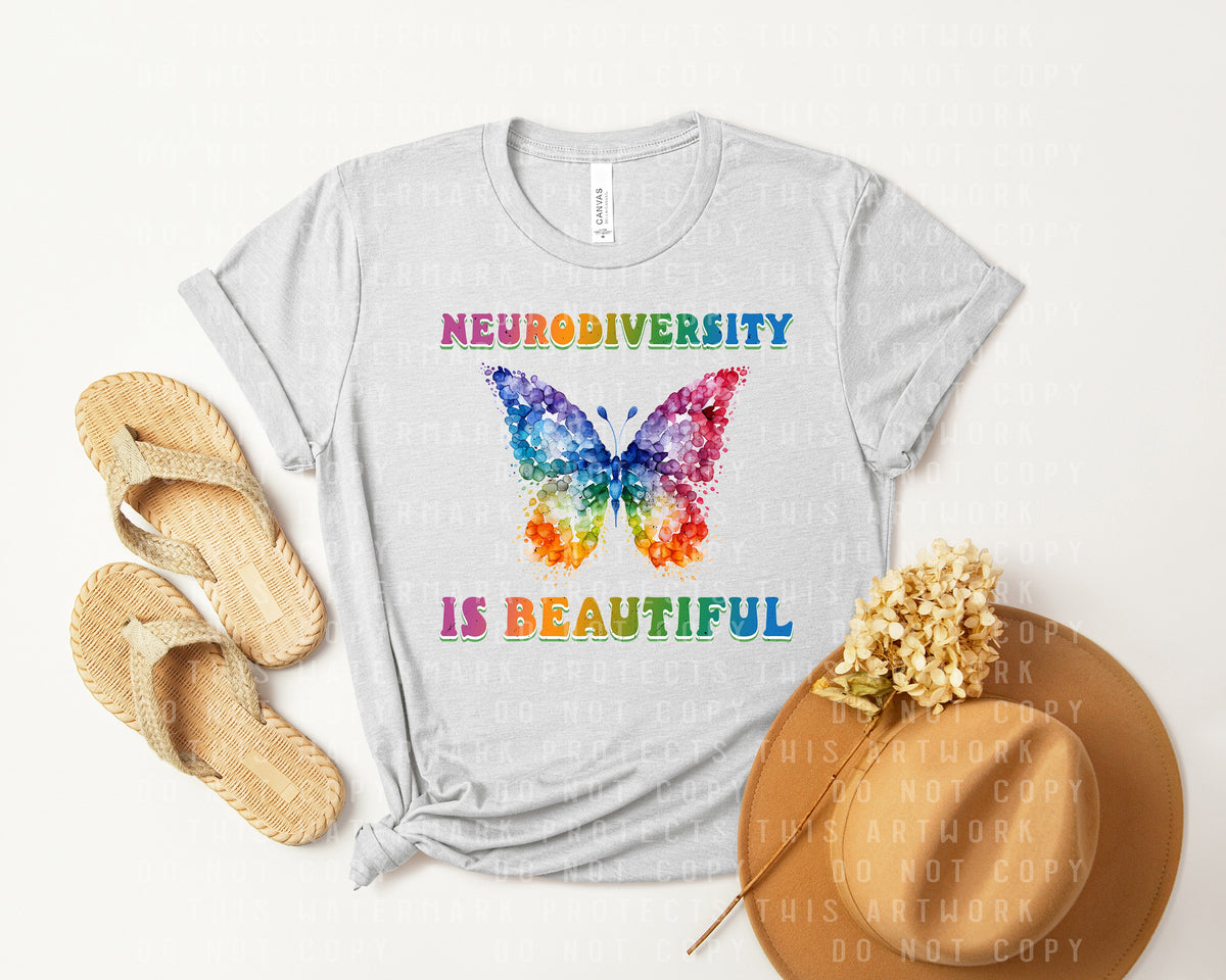 Neurodiversity is Beautiful Graphic Tee