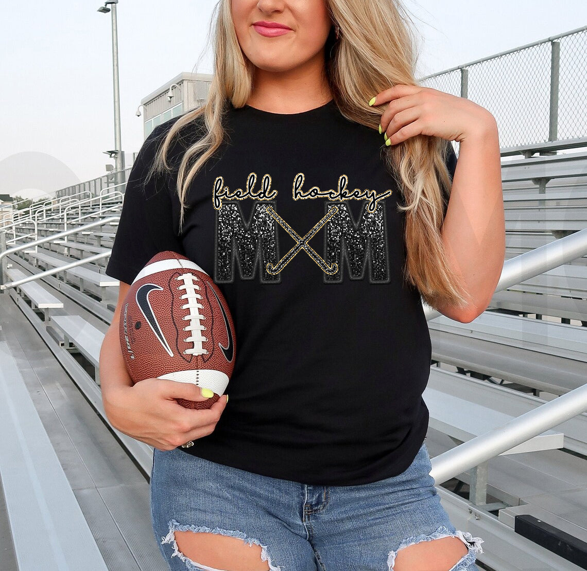 Field Hockey Mom Graphic Tee