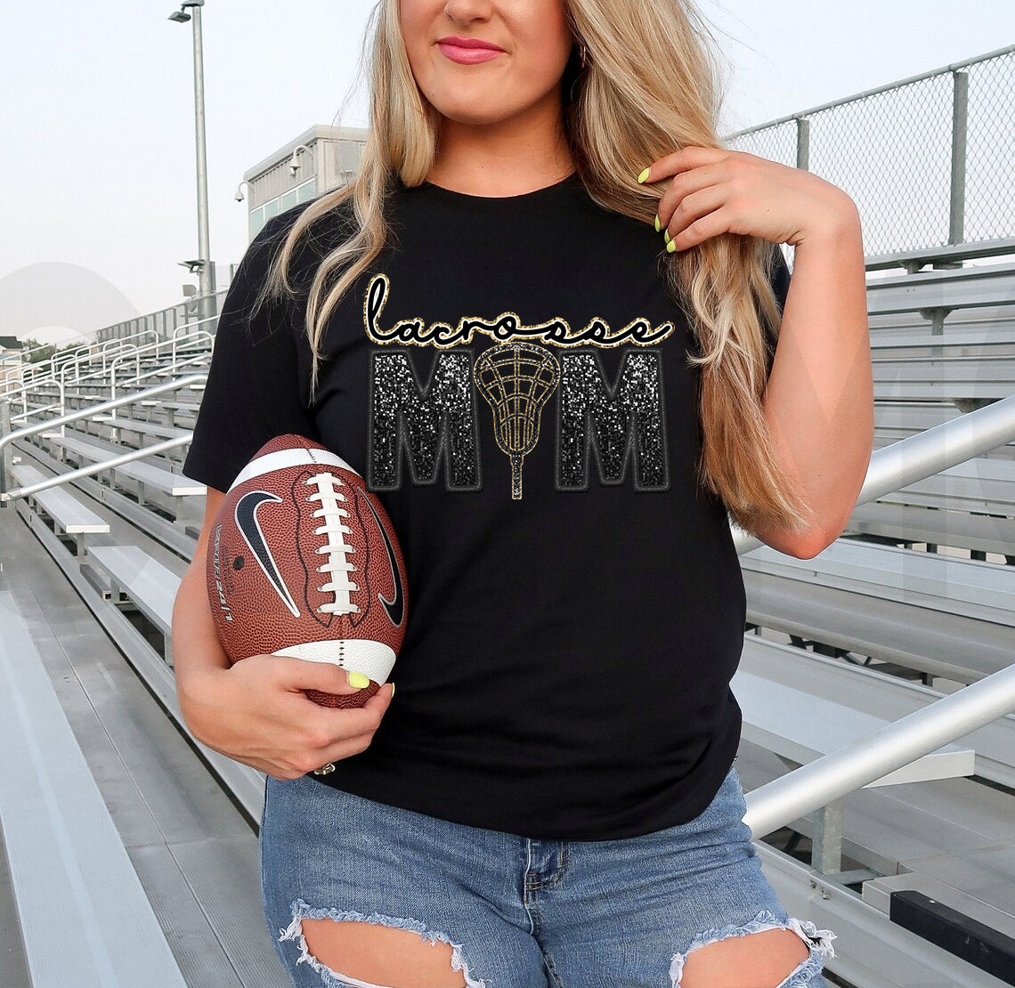 Lacrosse Mom Graphic Tee