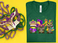 Mardi Gras Gnomes Graphic Tee